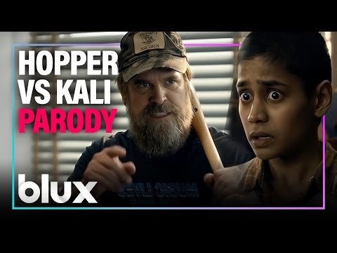 Hopper LOSES IT on Kali - Enough is Enough 😭🧢 | Stranger Things 5 (AI Parody) | #blux
