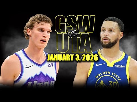 Golden State Warriors vs Utah Jazz Full Game Highlights – January 3, 2026 | NBA Season