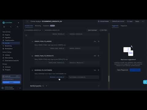 From SQL to AI 🤖 | Train Cortex Analyst with Verified Queries (Snowflake Live Demo)