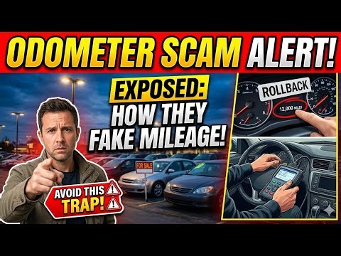 Odometer Rollback Scam: How Used Car Sellers Fake Mileage (Avoid Getting Scammed!)