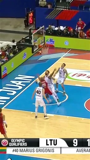 🇱🇹 Sabonis and Romero 🇵🇷 going at it 🍿 #FIBAOQT