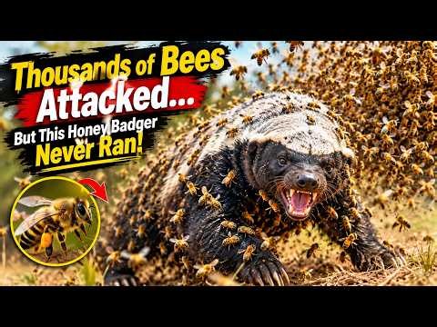 Thousands of Bees Attacked… But This Honey Badger Never Ran! | Wildlife Documentary