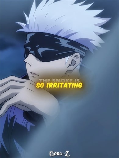 GOJO'S INFINITY SHOCKED JOGO ☠️🩹 || #jujutsukaisen #jjk #tweening #shorts