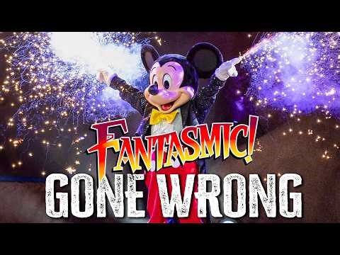 Top 10 Fantasmic Fails, Malfunctions & Plan B Contingencies - Disney World & Disneyland