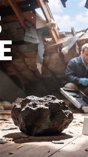 A Meteorite Crashed Into a New Jersey Home—Then Scientists Found Clues to Life #Meteorite #NewJersey
