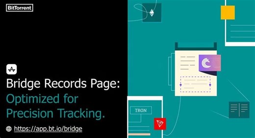 📢 BTTC Upgrade: Bridge Records Just Got Smarter @BitTorrent The latest update to the Bridge Records page on BitTorrent Chain is more than a UI refresh — it’s a major step forward in transparency, usability, and cross-chain tracking.As activity across chains continues to grow, having clear, structured data isn’t optional anymore — it’s essential.🔍 What’s New — And Why It Matters▫️ Separated Views: “All Records” vs “In Progress”You can now instantly distinguish between completed transactions and