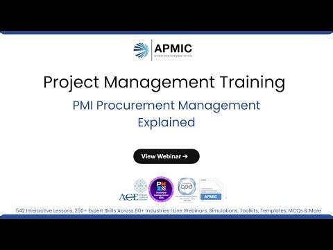 Project Procurement Management: PMI Exam Overview | Advanced Project Management Certification