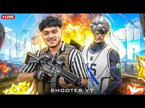 🔴 LIVE 🔴 Top 1 Grandmaster Push 🔥with shooter bhai | Free Fire Shorts Live #shorts @shooter1yt