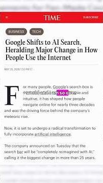 AI Is Taking Over… But At What Cost? #trending #ai #tech #technews #future #chatbots #chatgpt #news