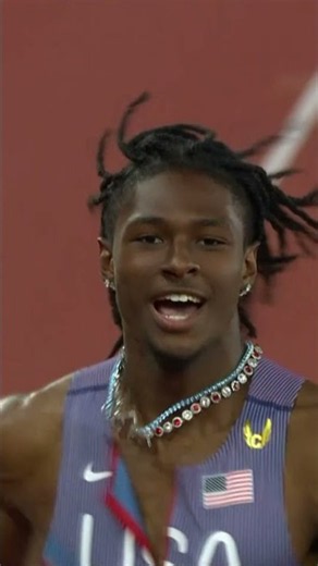 Tate Taylor powers to 9.94 PB to win U20 gold in Eugene #WorldAthleticsU20