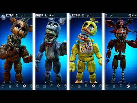 Sinister Animatronics FNAF AR Workshop Animations
