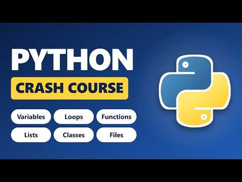 Python Crash Course: 45 Topics in 41 Minutes