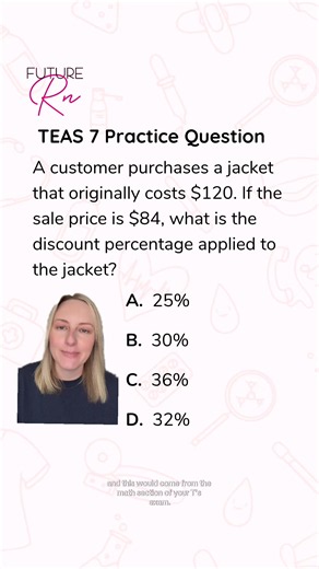 How to Calculate Discount Percentage: ATI TEAS 7 Practice Question