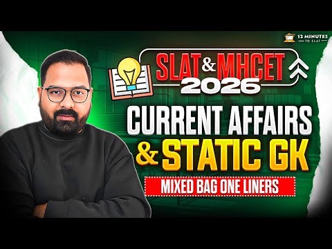 SLAT 2026 Static GK: Mix Bag MCQ Practice (Most Expected Miscellaneous Questions)