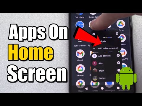 How to Add Apps to your Home Screen on Google Pixel Phone (Android Tutorial)