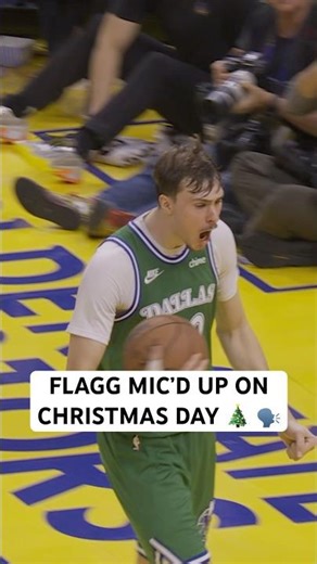 Cooper Flagg best mic’d up moments from NBA Christmas Day! 🎙️