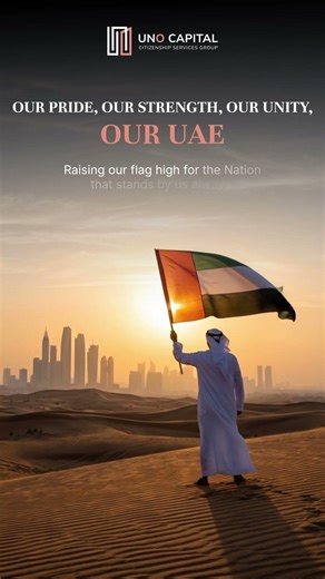 UAE Flag Raised Across the Nation | A Symbol of Unity & Pride