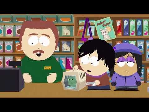 South Park Animation: Sam Marsh and Mandy Marsh bought a pet dinosaur 