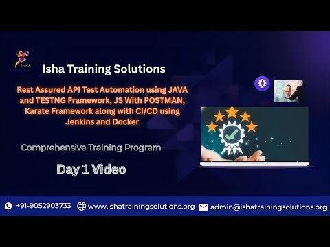 API rest assured Day 1 video on 6th Jan 2026.Contact/WhatsApp us on +91- 9052903733 to enroll