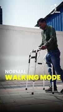 Aasraa Stepsure Walker ARS05C | Aluminium Step Walker | Full Demo