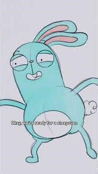 Kiff: Barry Cartoon Comes to Life! 🐰🖊️ | How NOT To Draw | Disney Channel Animation ​