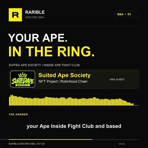 NFT Drop Spotlight: Suited Ape Society's Ape Fight Club | 78/100