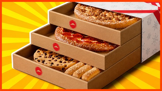 Pizza Hut’s triple treat box looks like a full feast