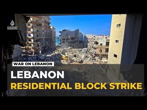 Israel hits buildings in southern Lebanon: Families displaced as strike destroys neighbourhood