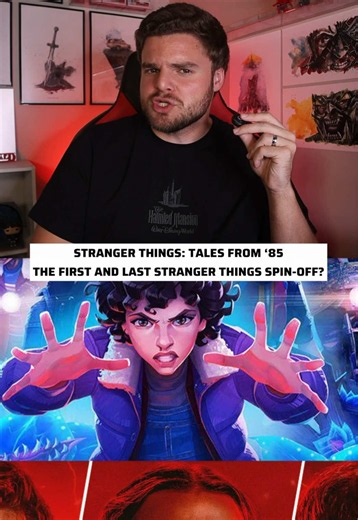 Is this it for Stranger Things spin-offs? 😳 #strangerthings #strangerthings5 #strangerthingstalesfrom85 #milliebobbybrown #finnwolfhard