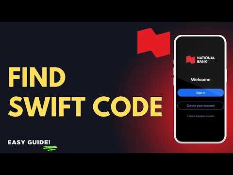 How to Find the National Bank SWIFT Code