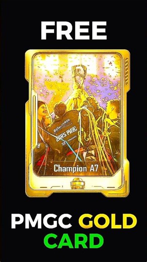 Free PMGC Card 🔥 Redeem Code 😱 PMGC Gold Card 🔥🔥 #pubgmobile #shorts #pmgc