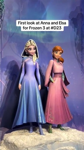 Frozen 3 Display at D23, 2026