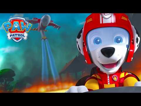 Out of Control Fire AND No Water?! Marshall to the Rescue! 🚒  | PAW Patrol | Compilation