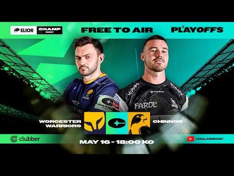 LIVE | Worcester Warriors v Chinnor RFC | Elior Champ Rugby | Quarter-Final Two