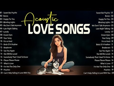 Calming Acoustic Songs With Lyrics 2026 🌙 Fresh Music 2026 New Songs to Heal
