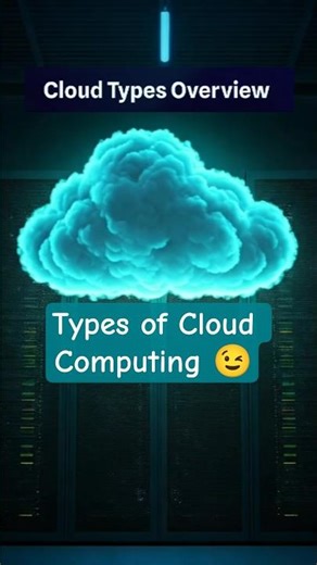 Types of Cloud Computing 😉 | #cloud #cloudcomputing #types