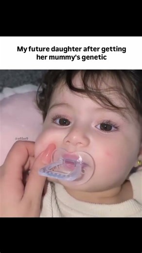 My future daughter after getting her mummy's genetic 😍 #shorts #shortsfeed
