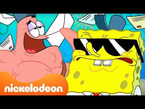 Bob Esponja | 2 Horas dos Melhores Momentos do Bob Esponja (Temp. 13-14) 🧽 | Nickelodeon