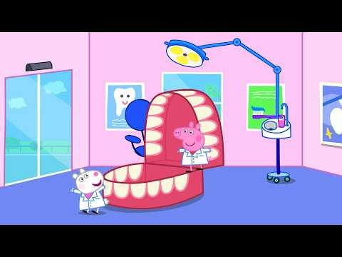 Peppa Pig Chases GIANT Teeth! 🦷 | Peppa Pig Tales | Full Episodes | Cartoons | 30 Mins