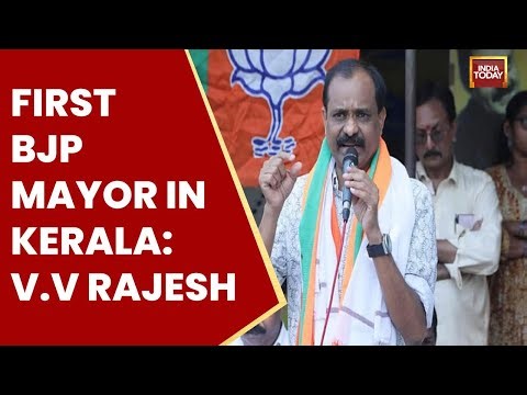 Historic: BJP’s V.V. Rajesh Elected First-Ever Mayor of Thiruvananthapuram; Ends Left Rule