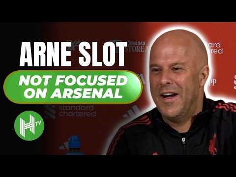 Only focused on teams around us! | Arne Slot | Everton v Liverpool