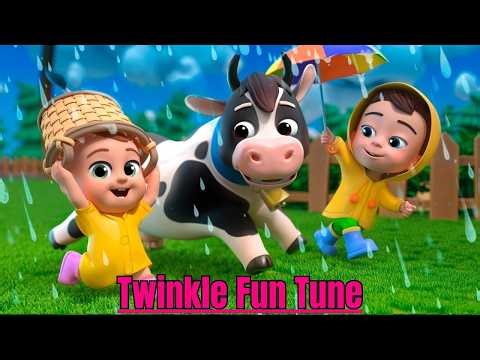 Rainy Day on the Farm 🌧️🐄 | Fun Animal Adventure for Kids