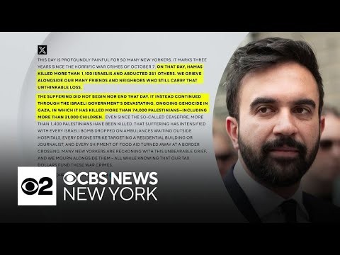 Many Jewish New Yorkers sound off on Mayor Mamdani's Oct. 7 statement