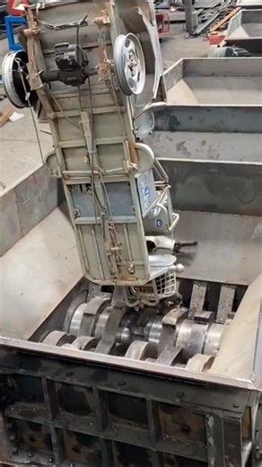 Motorcycle vs Industrial Shredder 😱🔥