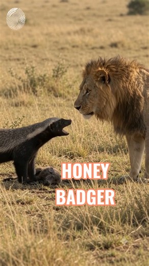 Honey Badger — It Can Spin Inside Its Own Skin While a Lion Bites It