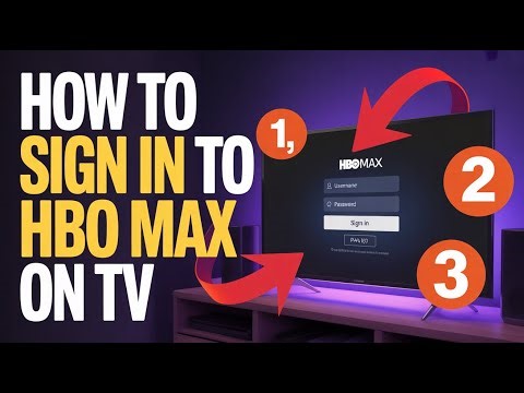 How to Sign In to HBO Max on TV – Step by Step
