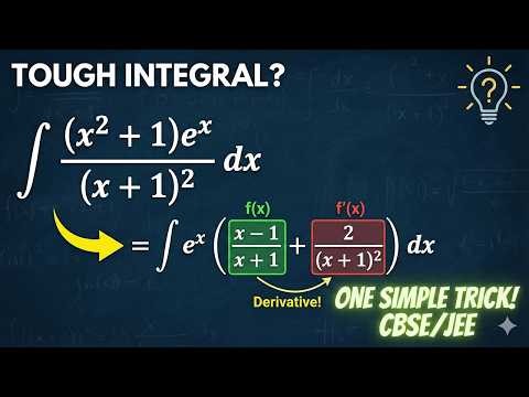 Integration Class 12 CBSE Math