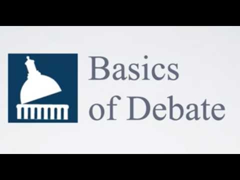 Basics of Debate
