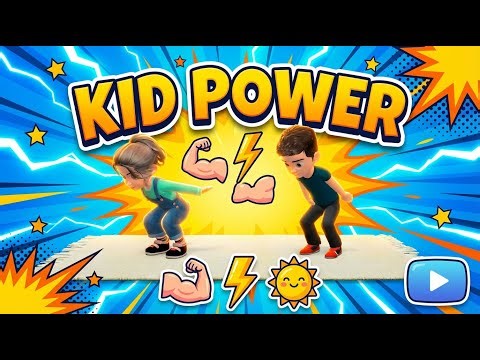 Kid Power: 20 Min Heart & Energy Boost Workout!