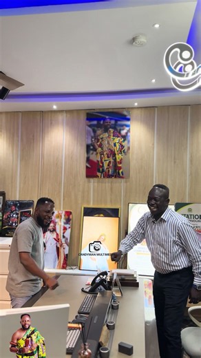 Fox FM's Frankie Taylor Visits Nana Adu Gyamfi (Shamor)